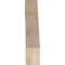 Ekena Millwork 6"W x 26"D x 30"H Westlake Rough Sawn Knee Brace, Douglas Fir BRC06X26X30WTL00RDF - alternate 3